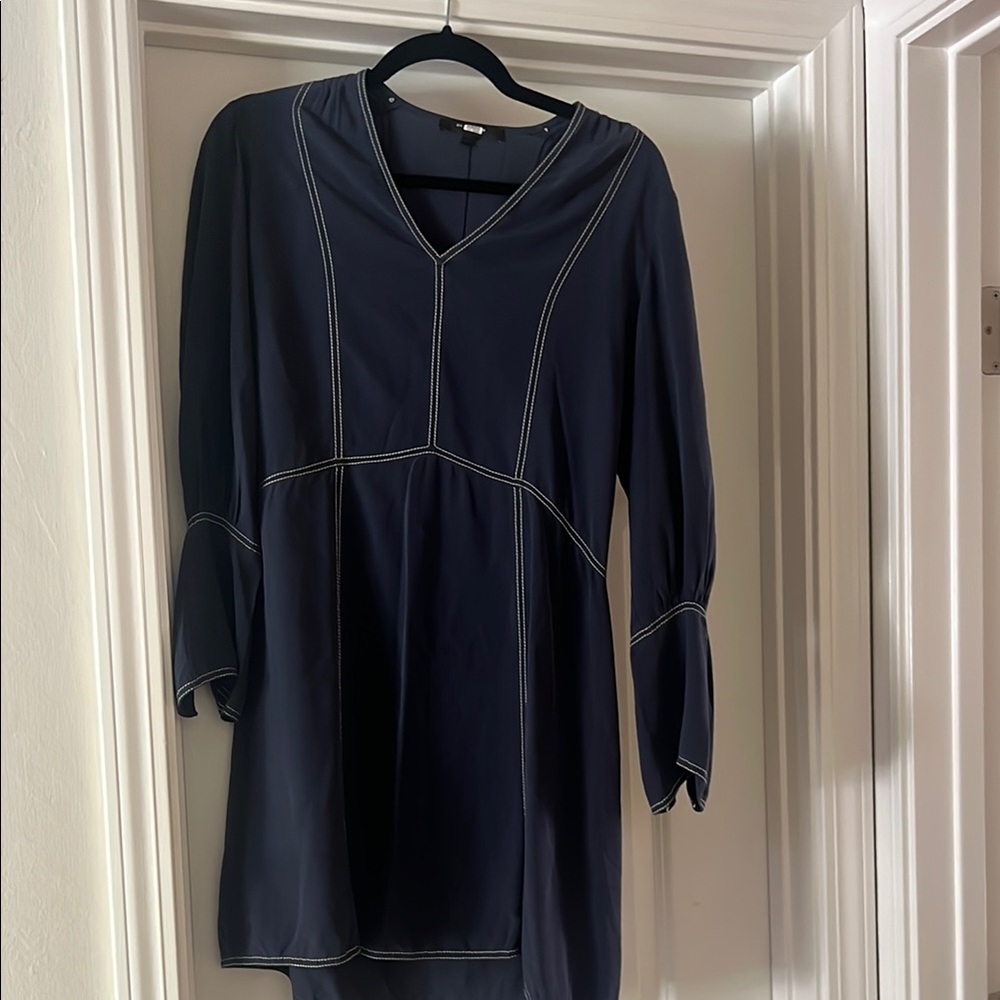 Derek Lam Navy Blue Dress
